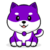 Purple Floki Inu